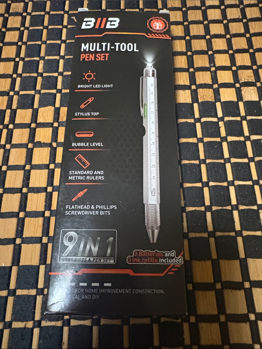 Multi-Tool Pen Set - Silver - Picture 2 of 2